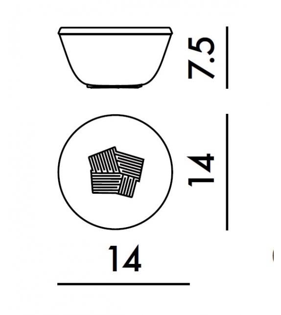 Prêt pour l'expédition - Trama Kartell Bol