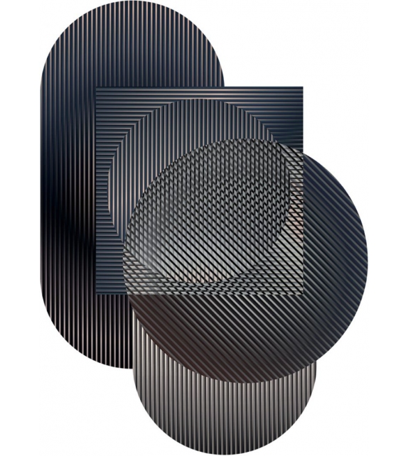 Trichroic Shapes Moooi Teppich