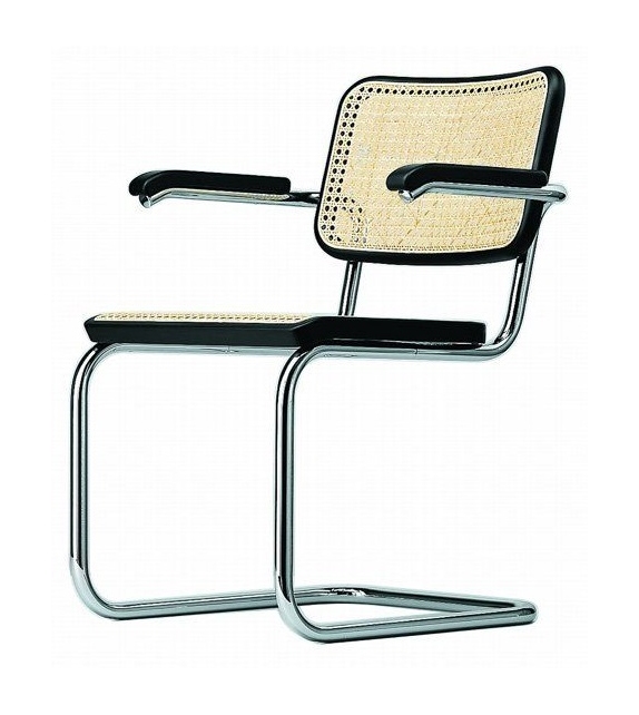 S 64 V Thonet Silla con Reposabrazos