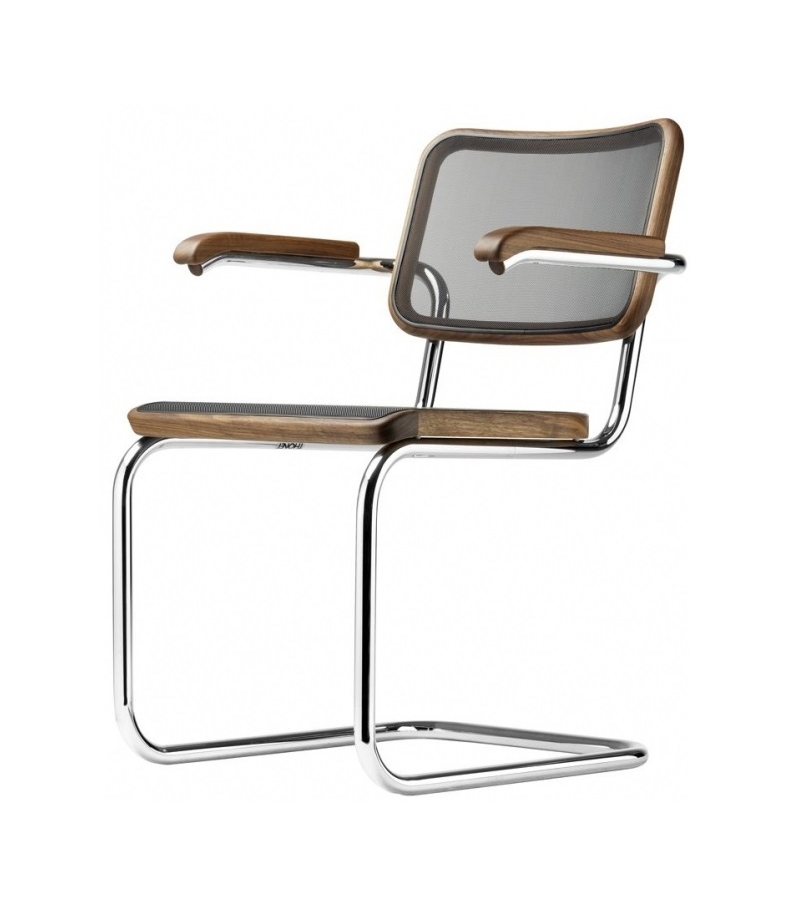 S 64 N Thonet Chaise avec Accoudoirs