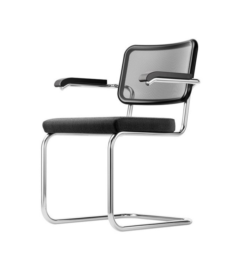 S 64 SPVN Thonet Chaise avec Accoudoirs