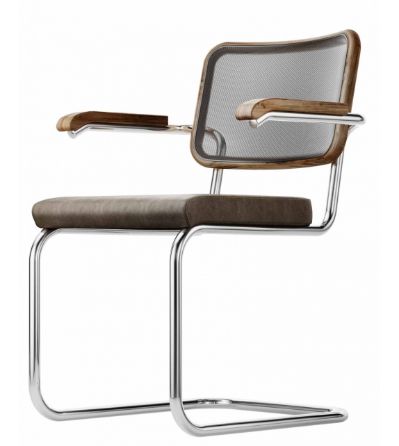 S 64 SPVN Thonet Chaise avec Accoudoirs