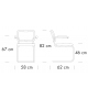 S 64 SPVN Thonet Sedia con Braccioli