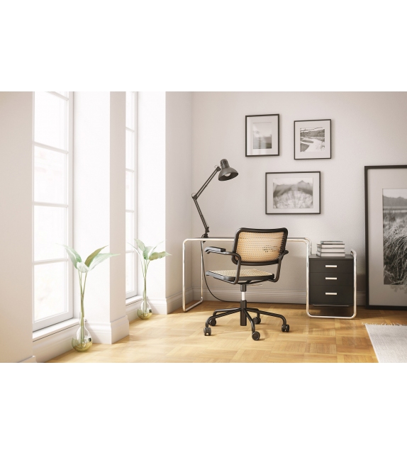 S 64 NDR Thonet Sillón Giratorio