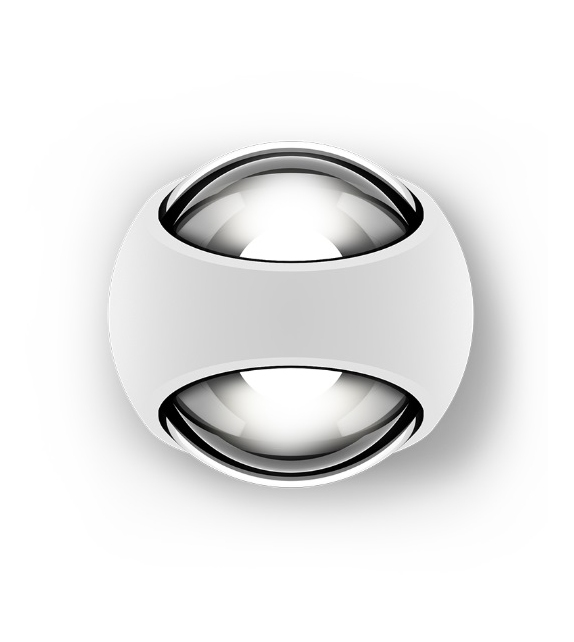 Sito Verticale Occhio Wandleuchte