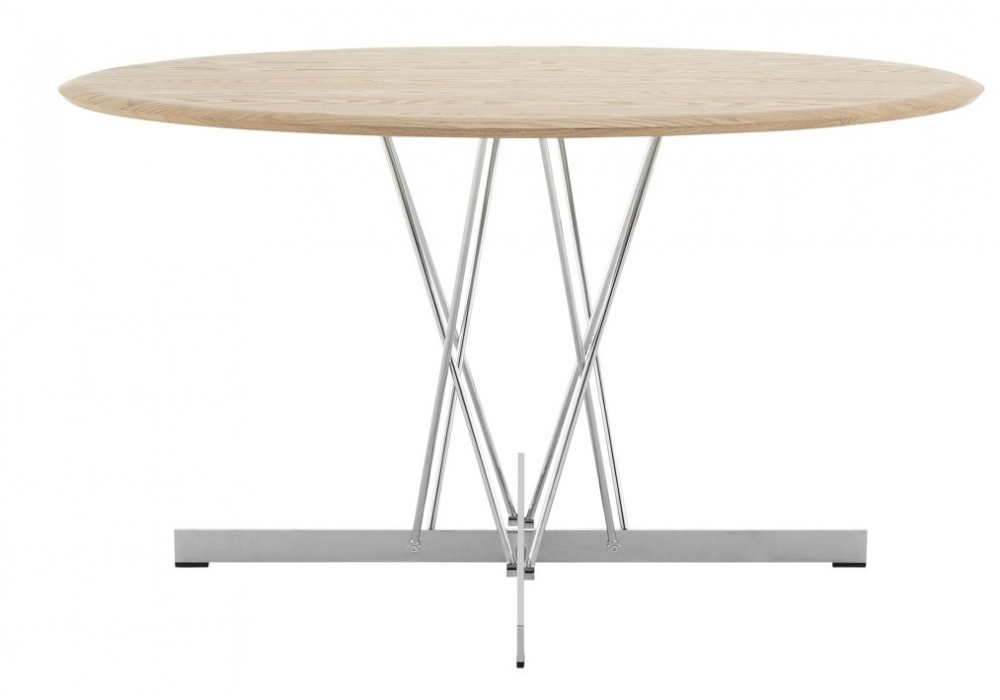 Viscount Of Wood Kartell Round / Oval Table Milia Shop