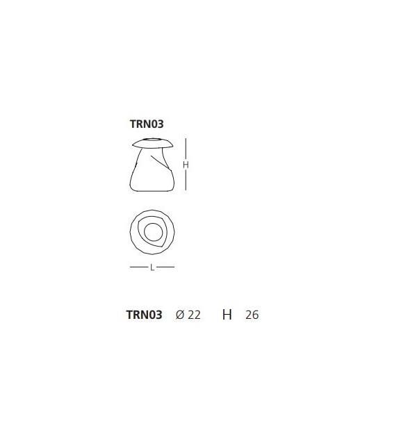 Transformer Florero 3 Glas Italia