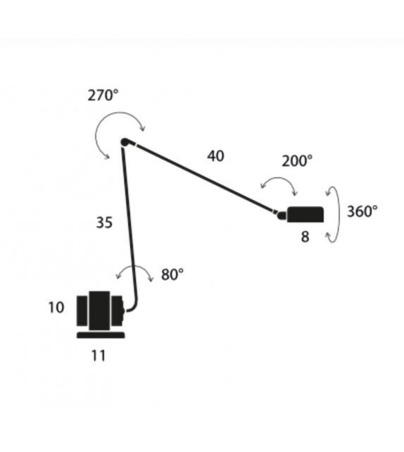 Daphine LED Lumina Lámpara de Mesa