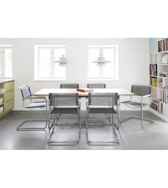 S 34 N Thonet Chaise avec Accoudoirs