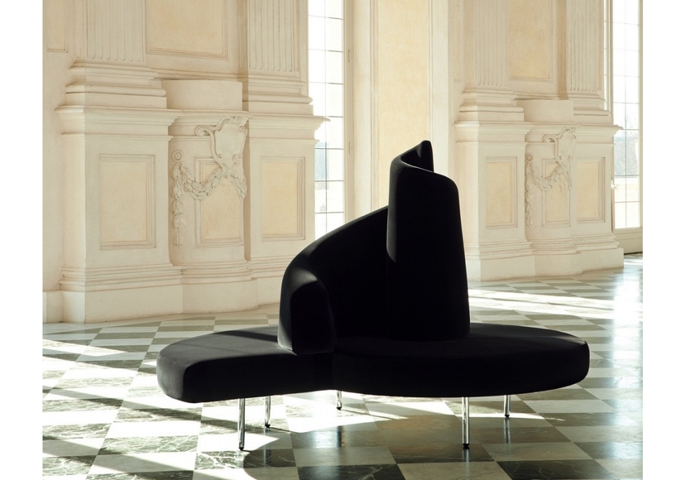 edra タトリン　スパイラルソファー edra エドラ Tatlin タトリン スパイラルソファ 赤色ベロア生地 入荷