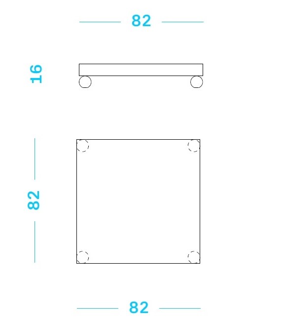 T02 Poltronova Couchtisch