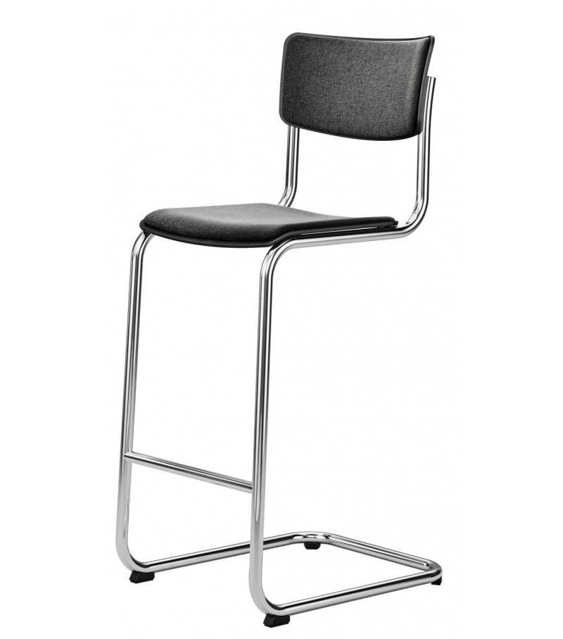 S 43 PVH / PVHT Thonet Gepolsterter Barhocker