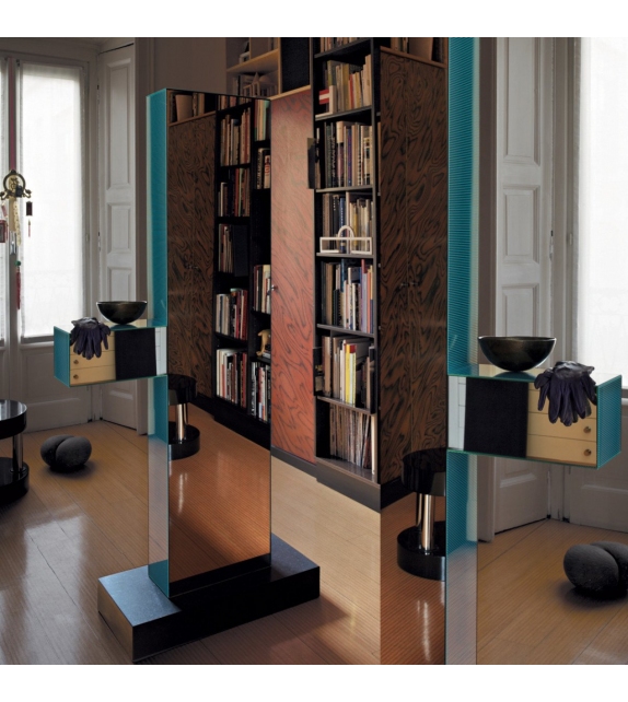 Shibam 1 Glass Italia Miroir