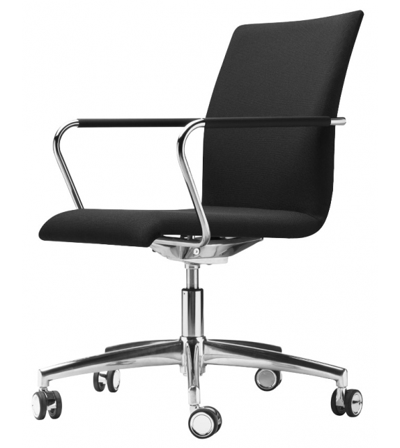 S 55 / 56 PFDRW Evo Thonet Swivel Armchair