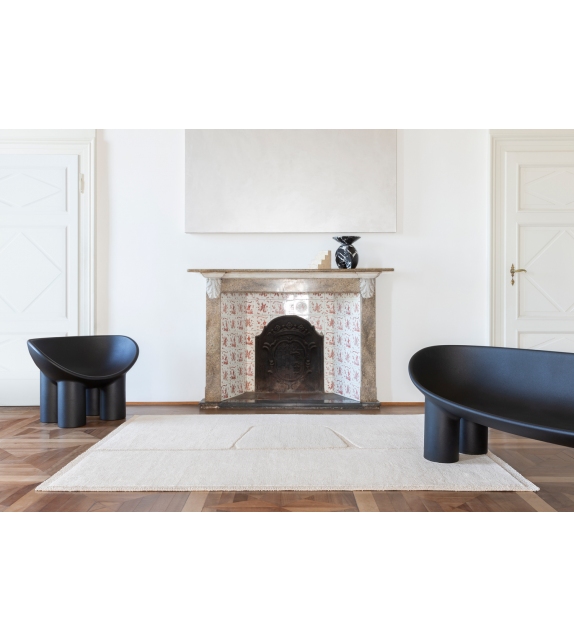 Cut Out Monocromo Linen CC-Tapis Alfombra