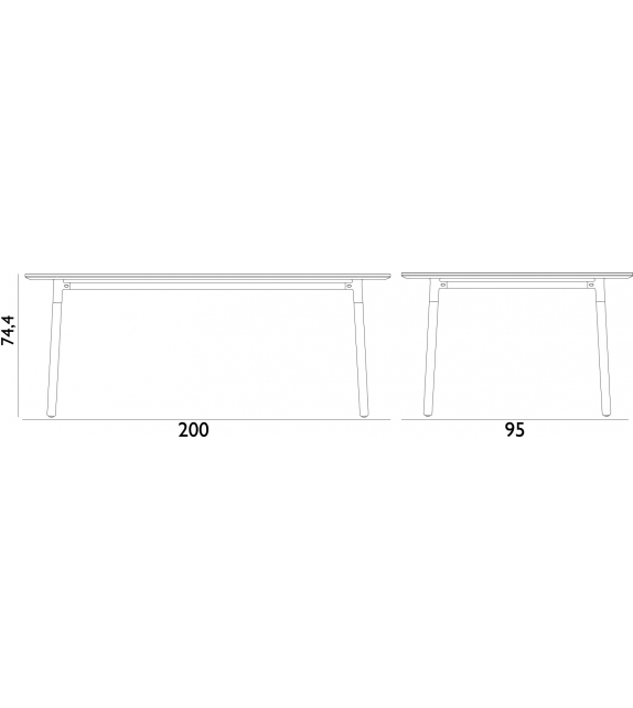 Form Normann Copenhagen Rectangular Table