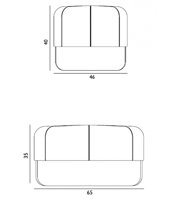 Circus Velour Normann Copenhagen Pouf