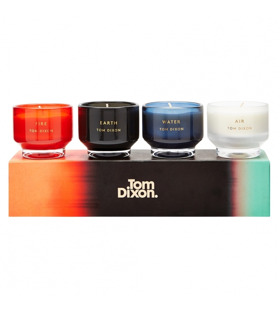 Prêt pour l'expédition - Elements Gift Set Tom Dixon Set 4 Bougies