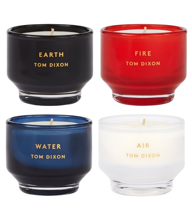 Versandfertig - Elements Gift Set Tom Dixon Set 4 Kerzen