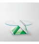 Plissé Glas Italia Coffee Table
