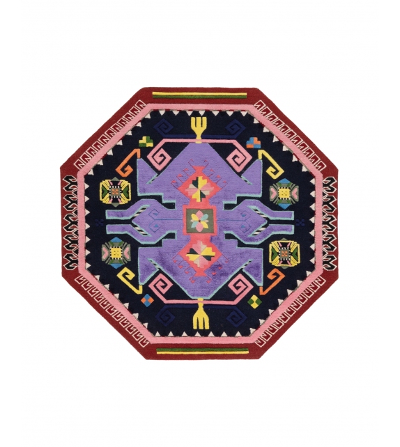 Rug Invaders - Ushak Invader CC-Tapis Rug