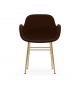 Form Normann Copenhagen Fauteuil Tapissée