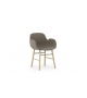 Form Normann Copenhagen Fauteuil Tapissée