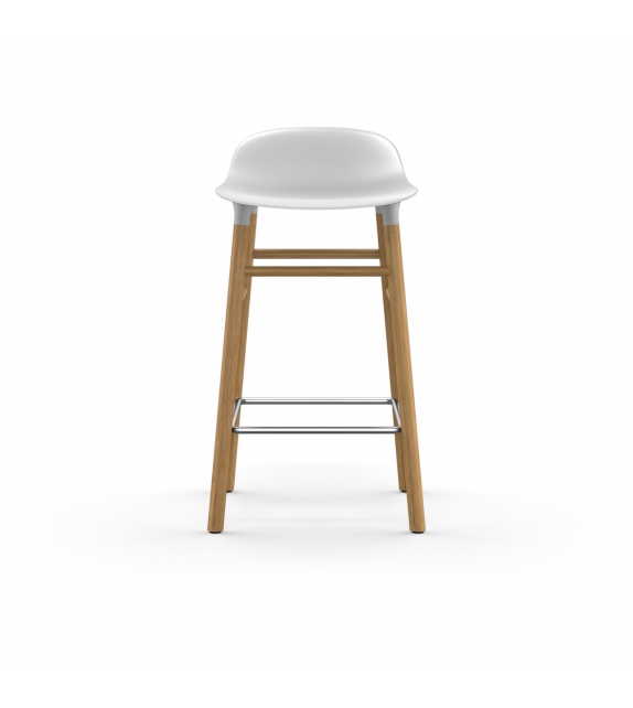 Form Normann Copenhagen Tabouret avec Pieds en Bois