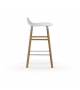 Form Normann Copenhagen Sgabello con Gambe in Legno
