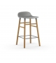 Form Normann Copenhagen Taburete con Patas de Madera