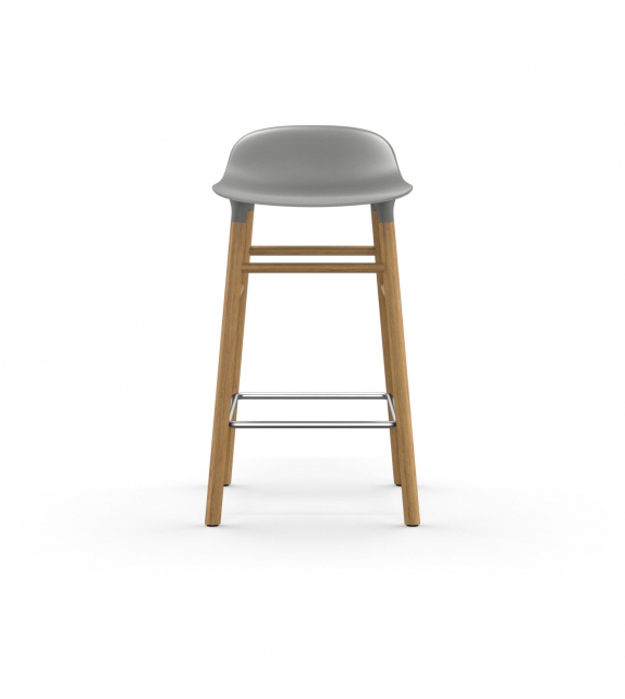Form Normann Copenhagen Taburete con Patas de Madera