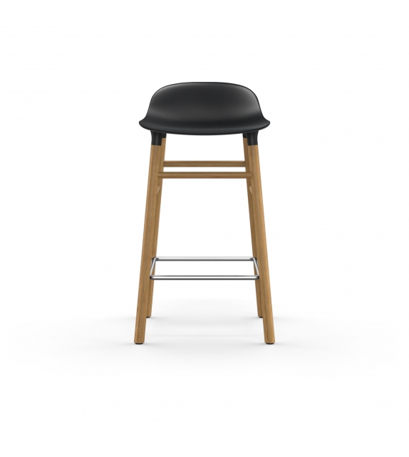 Form Normann Copenhagen Taburete con Patas de Madera