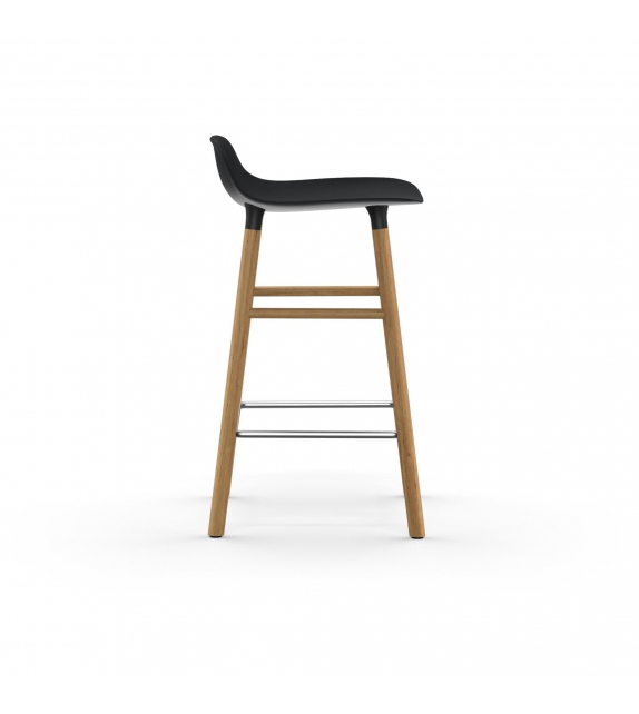 Form Normann Copenhagen Tabouret avec Pieds en Bois