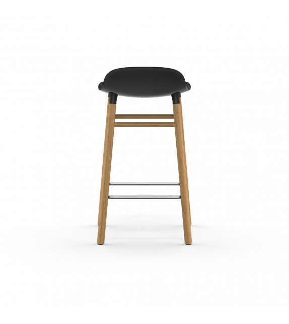Form Normann Copenhagen Taburete con Patas de Madera