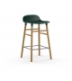 Form Normann Copenhagen Sgabello con Gambe in Legno