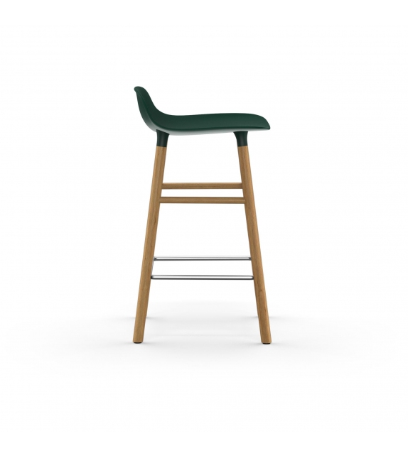 Form Normann Copenhagen Tabouret avec Pieds en Bois