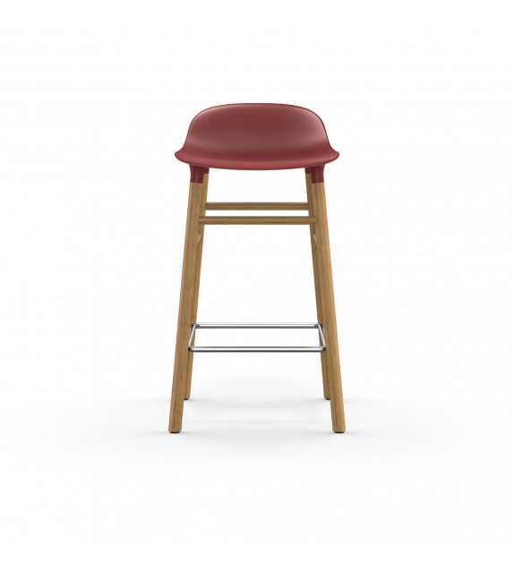 Form Normann Copenhagen Tabouret avec Pieds en Bois