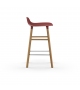 Form Normann Copenhagen Sgabello con Gambe in Legno