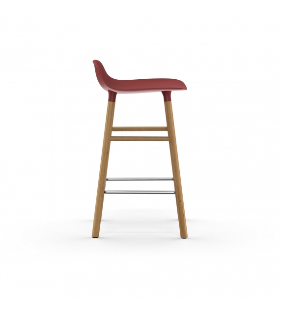 Form Normann Copenhagen Tabouret avec Pieds en Bois