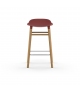 Form Normann Copenhagen Sgabello con Gambe in Legno