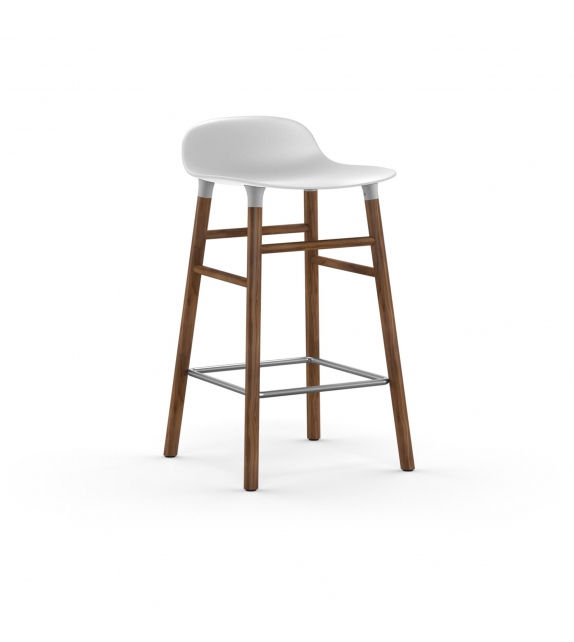 Form Normann Copenhagen Tabouret avec Pieds en Bois