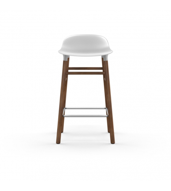 Form Normann Copenhagen Tabouret avec Pieds en Bois