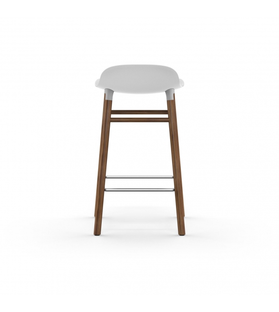 Form Normann Copenhagen Sgabello con Gambe in Legno