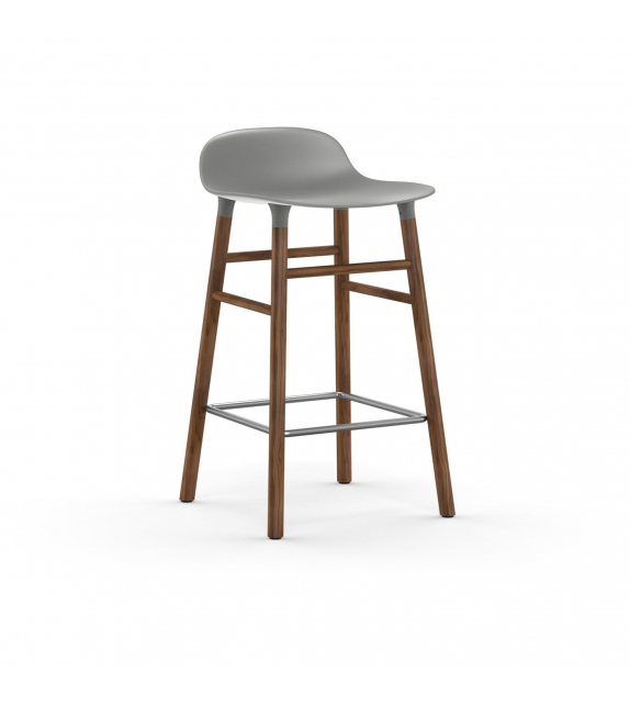 Form Normann Copenhagen Tabouret avec Pieds en Bois