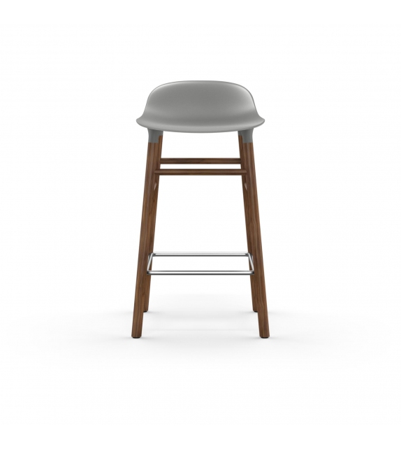 Form Normann Copenhagen Sgabello con Gambe in Legno
