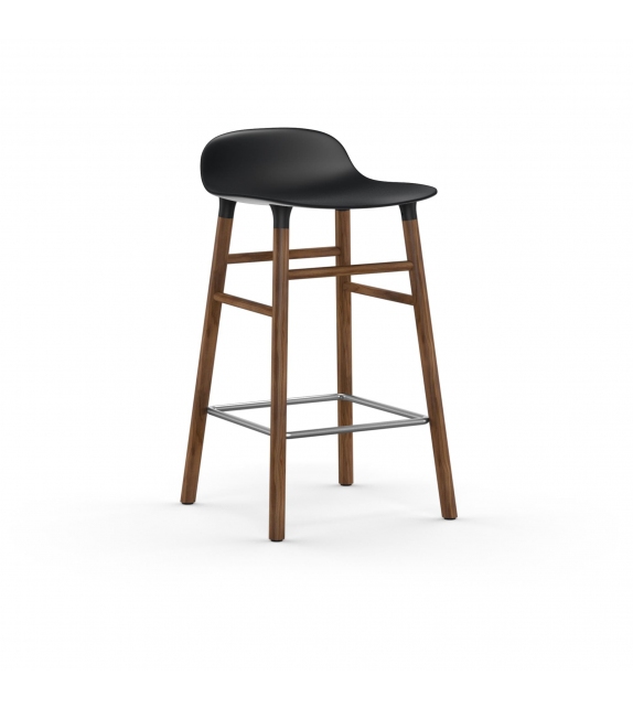 Form Normann Copenhagen Tabouret avec Pieds en Bois