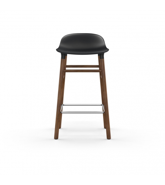 Form Normann Copenhagen Sgabello con Gambe in Legno