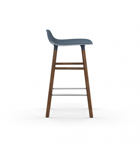 Form Normann Copenhagen Sgabello con Gambe in Legno