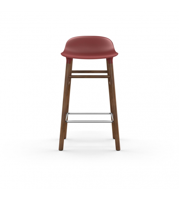 Form Normann Copenhagen Taburete con Patas de Madera