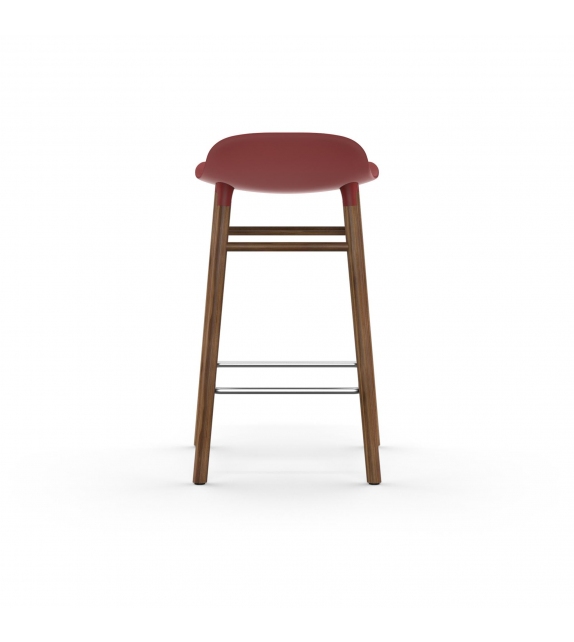 Form Normann Copenhagen Taburete con Patas de Madera